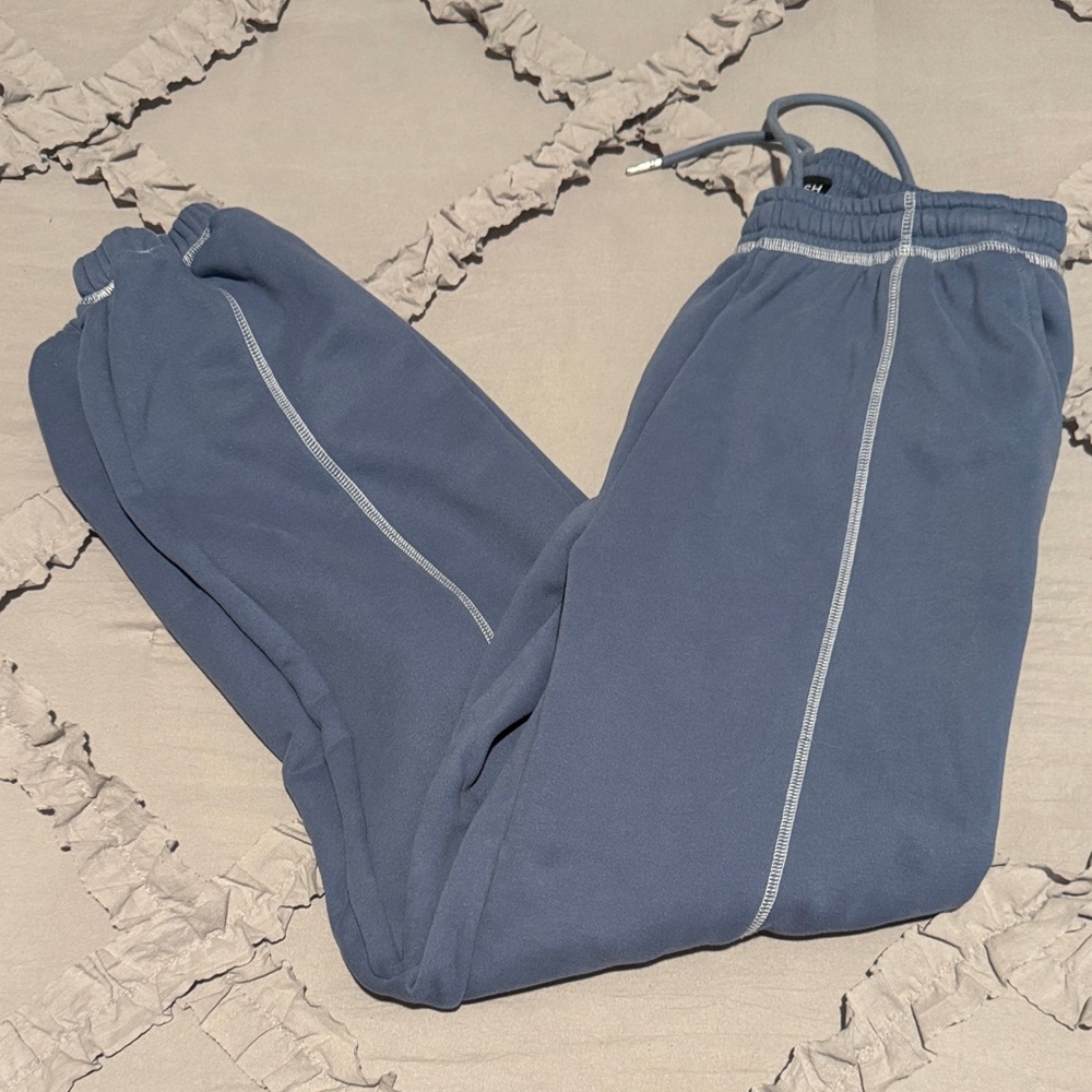 Kittenish Blue Jogger Sweatpants